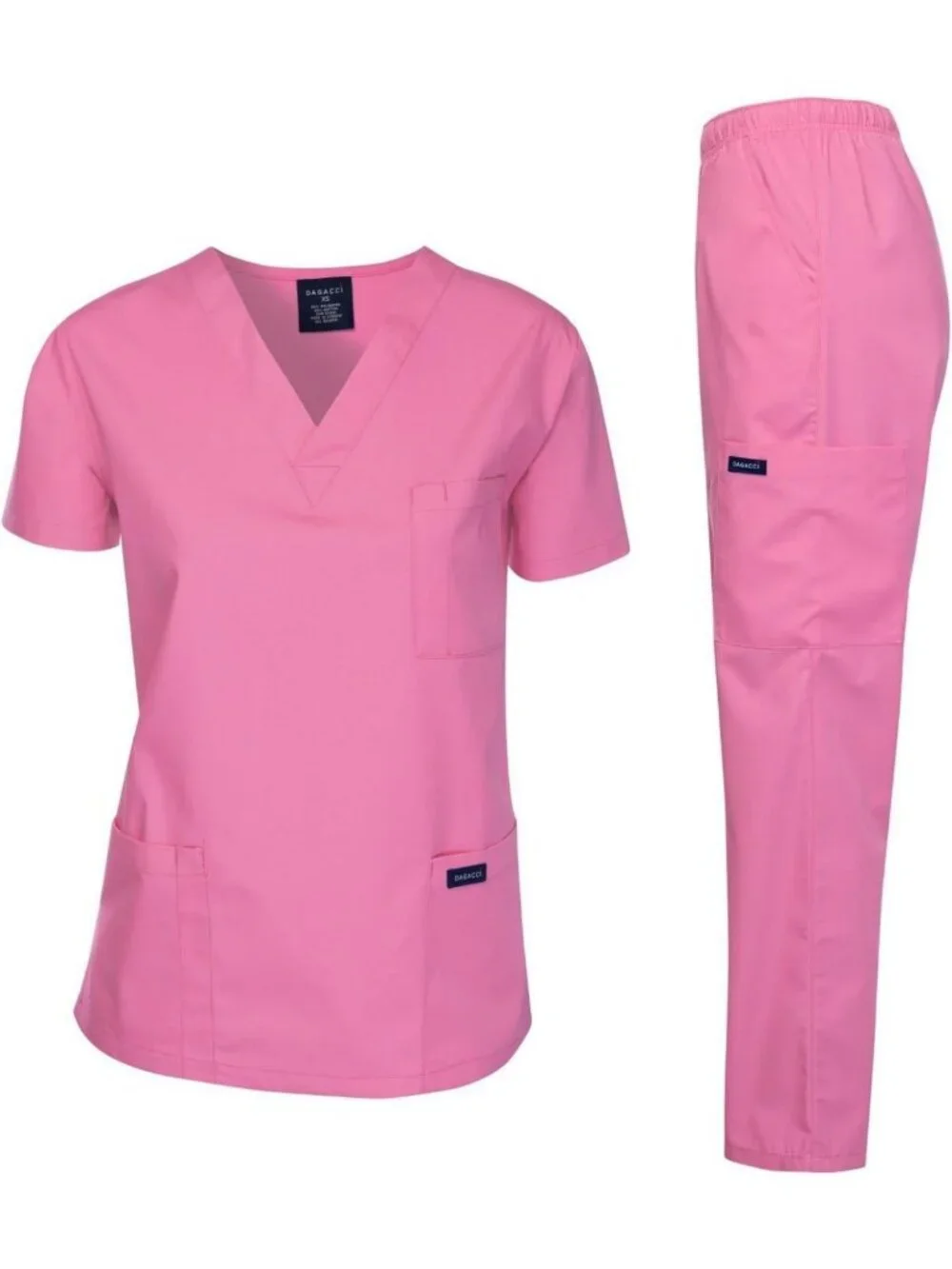 Unisex Medical Scrubs Set - Comfortable Top & Pants for Healthcare Professionals